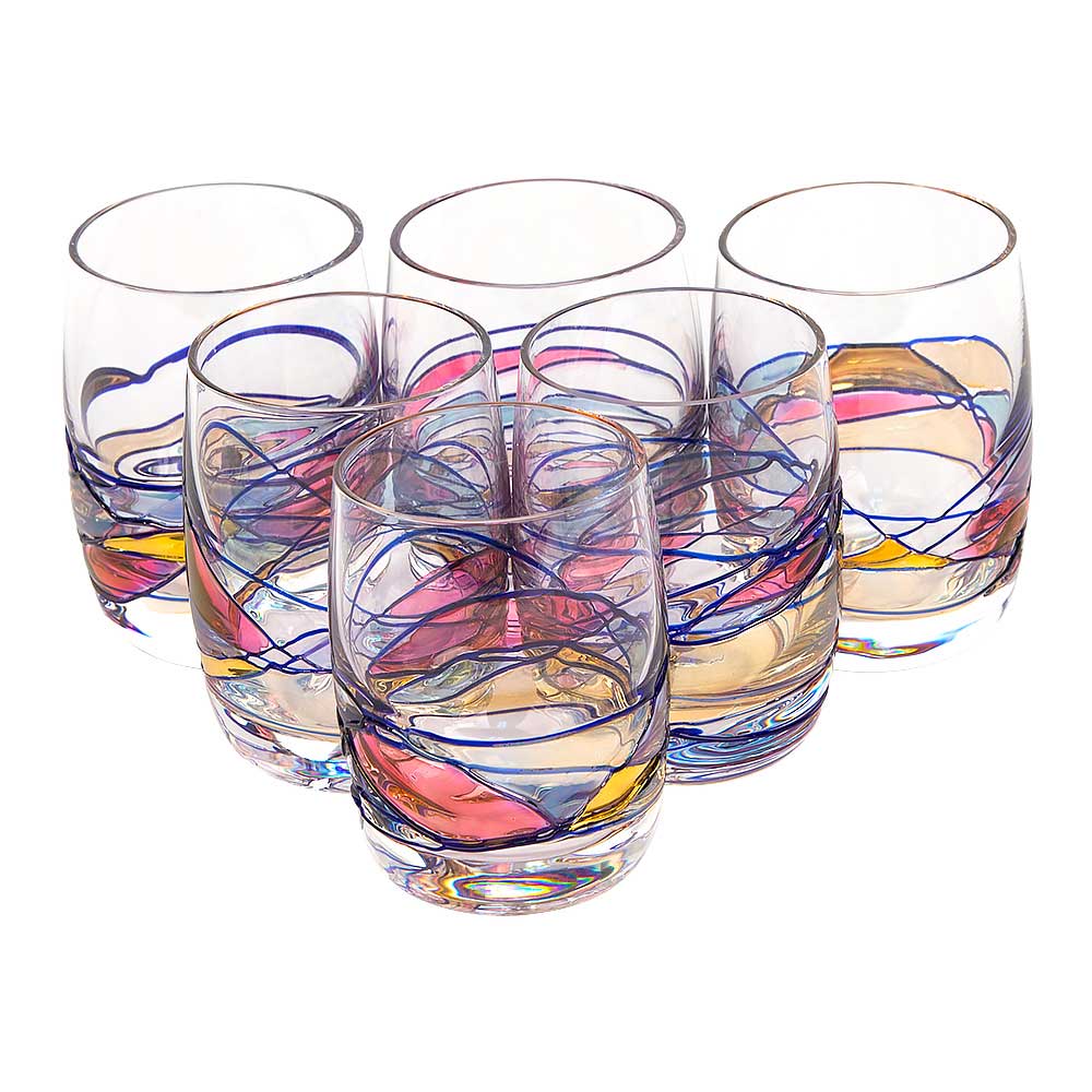 Milano Crystal Shot Glasses From Romania Allthingscrystal Com