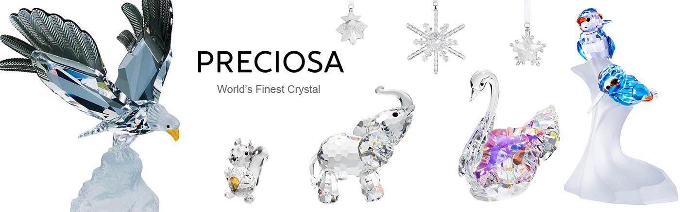 Crystal Figurines and Gifts by Preciosa Crystal. Worlds finest Crystal from the Czech Republic