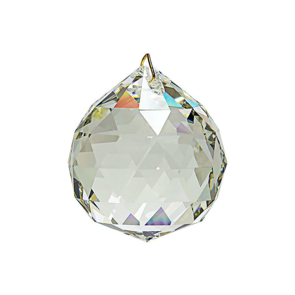 Hanging Suncatcher Prism Pendant Decoration Chandelier Crystal faciated rhombus 