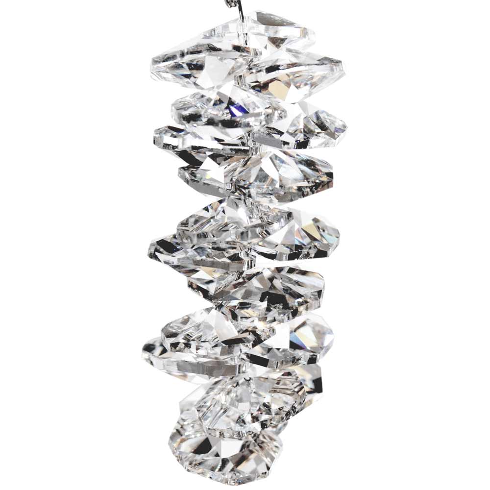 Crystal Strand Octagon Cluster 65mm / 2.6 inches