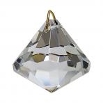 Hanging Bell Top Crystal Window Prism Suncatcher 30mm / 1.2 inches