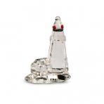 Crystal Lighthouse Figurine 2.25 inches