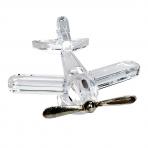 Crystal Airplane Figurine