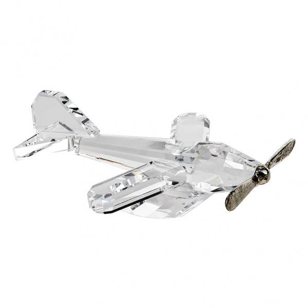 Crystal Airplane Figurine