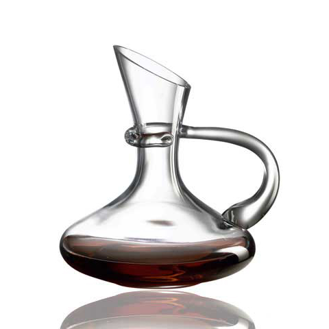Ravenscroft Captain's Crystal Wine Decanter with Handle