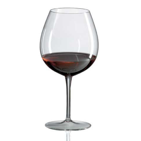 Ravenscroft Burgundy Crystal Red Wine Glasses (Set of 4)