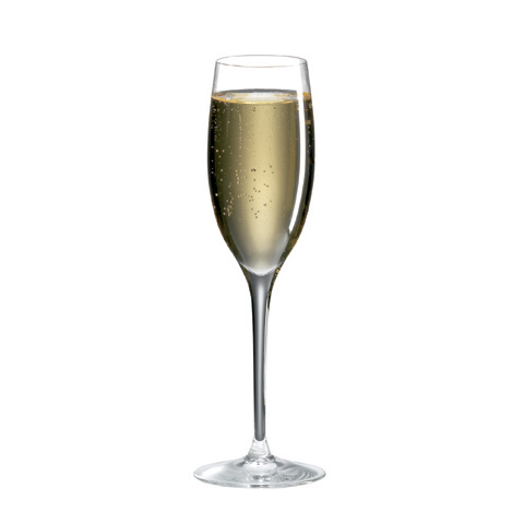 Ravenscroft Invisibles, Vintage Crystal Champagne Glasses (Set of 4)