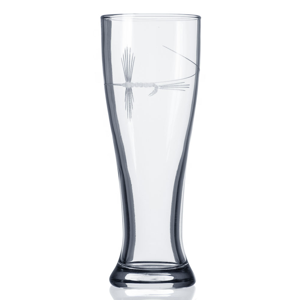 Angler's Fish Beer Pint Glass