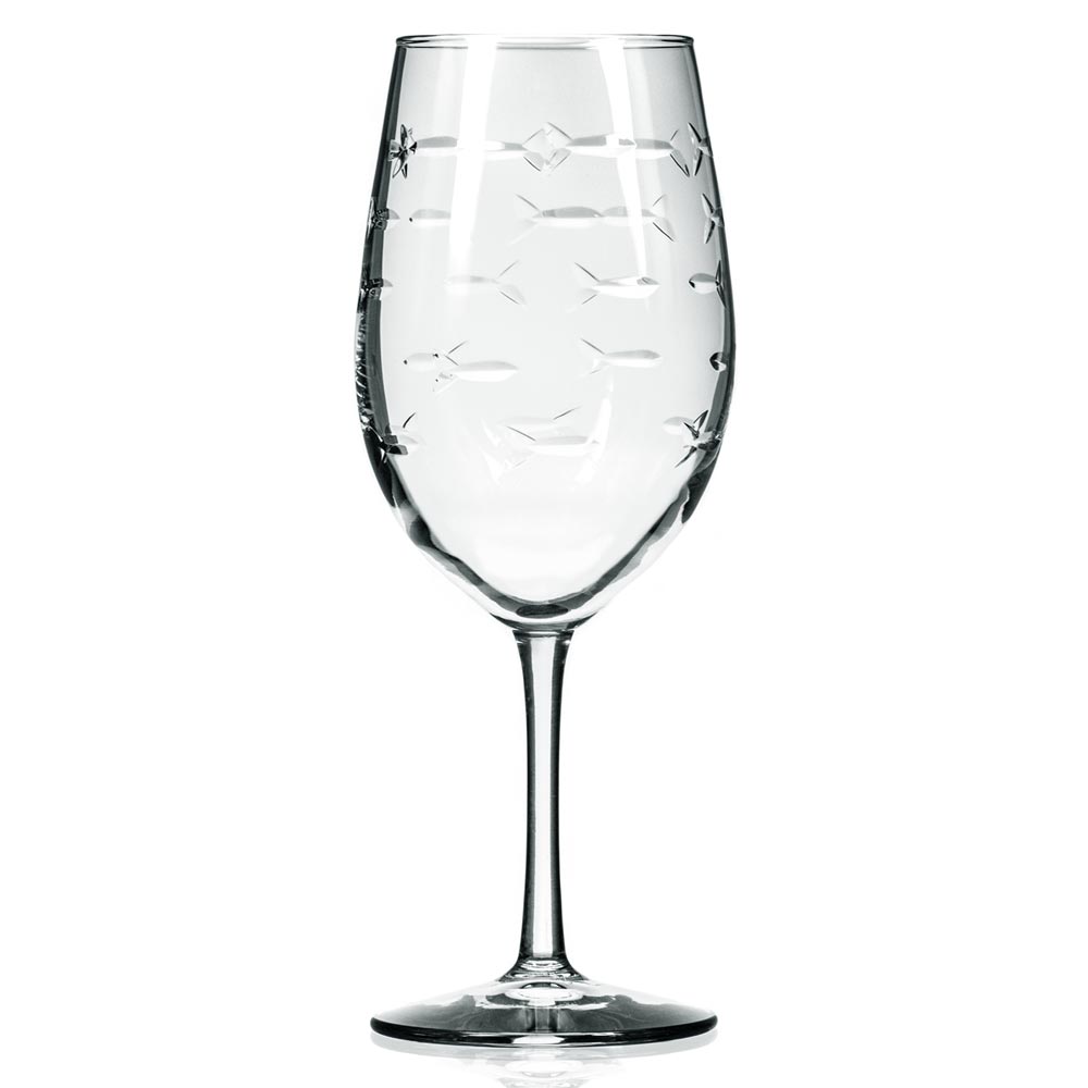 Rolf Glass Peacock Tulip Wine Glasses 12oz.