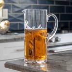 Dragonfly Engraved Ice Tea Pitcher by Rolf Glass. Made in the USA.