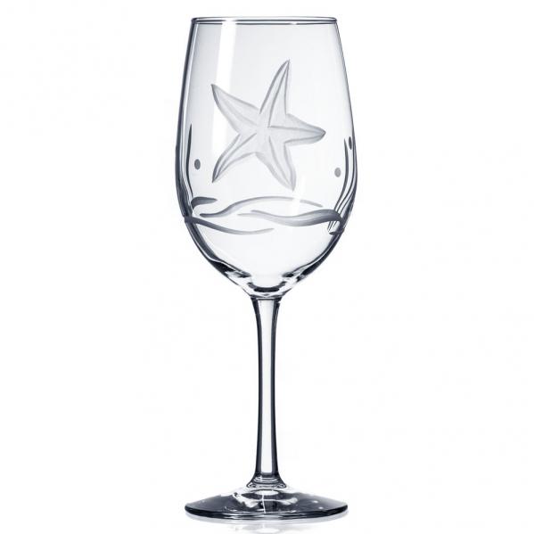 Rolf Glass Starfish Red Wine Glass 18 oz. Starfish All Purpose Glassware