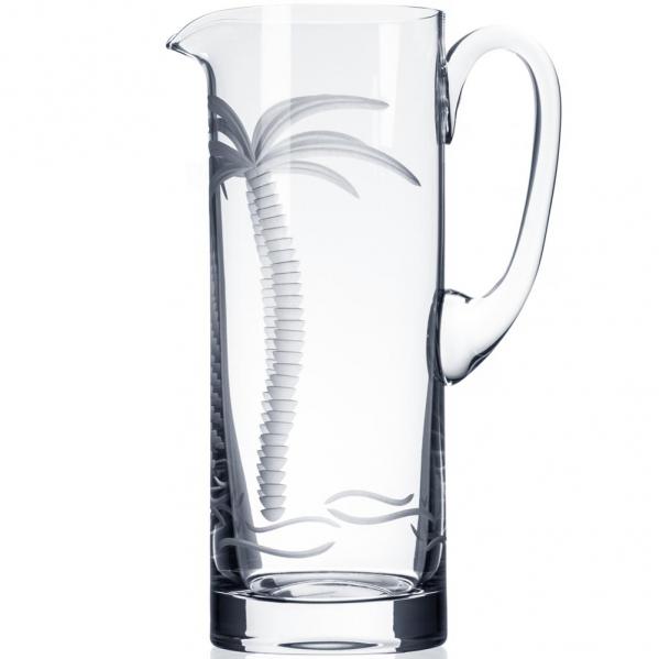 Palm Tree Pitcher 35 oz. by Rolf Glass