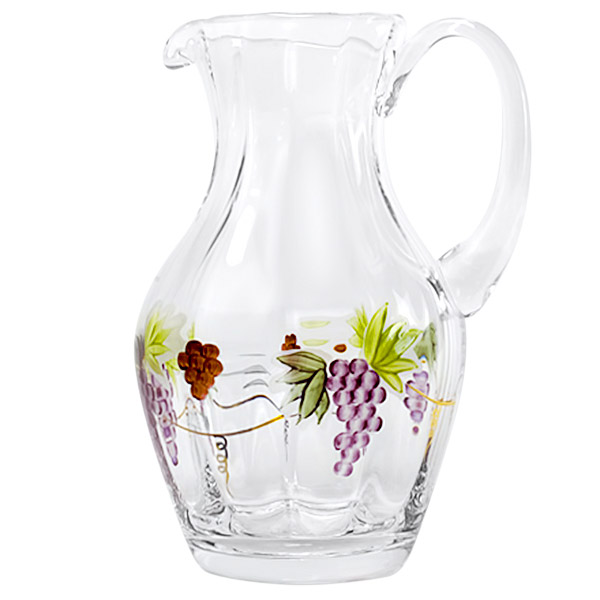 Bacchus Large Crystal Pitcher 52 oz.