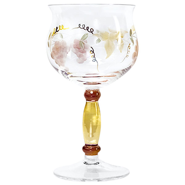 Georgio  Crystal White Wine Glasses 8 oz. (Set of 2)