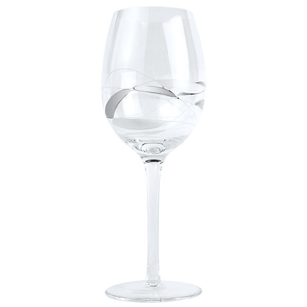 Dionysus Romanian Crystal White Zinfandel Wine Glasses, Set of 4