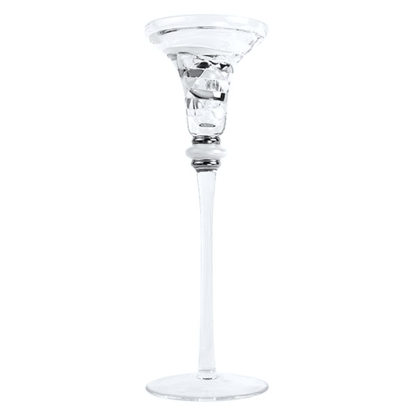 Milano Crystal Special Edition Candle Holders 10.5 inches (Set of 2)