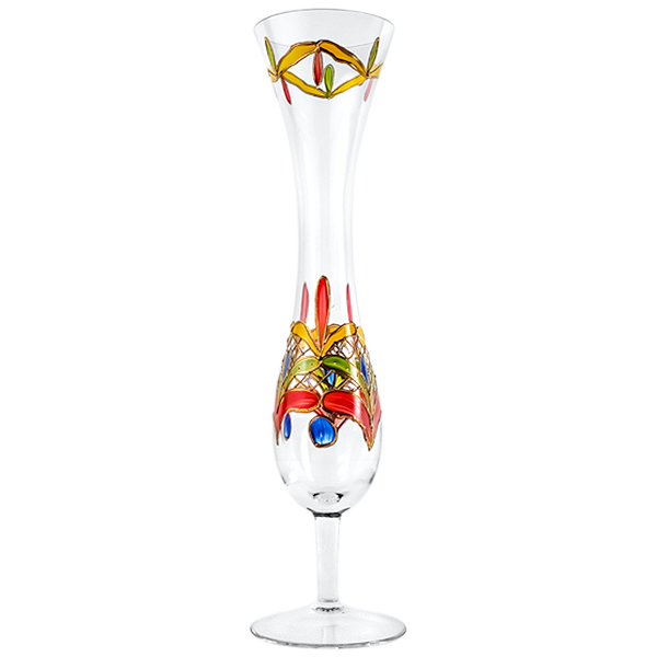 Orleans Crystal Bud Vase with Stem  4 oz