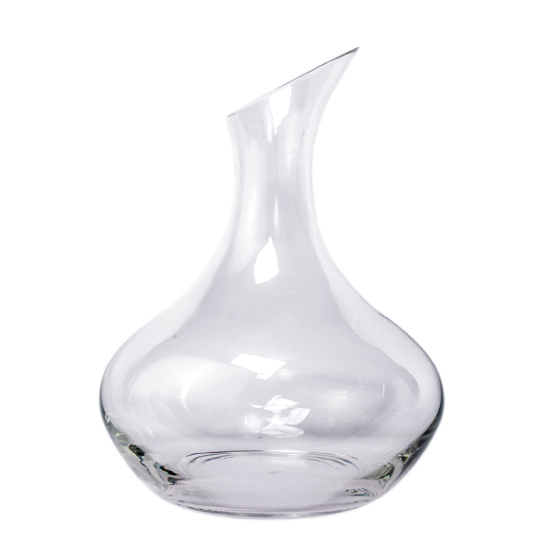 Large Romanian Crystal Breathing Wine Decanter 88 oz.