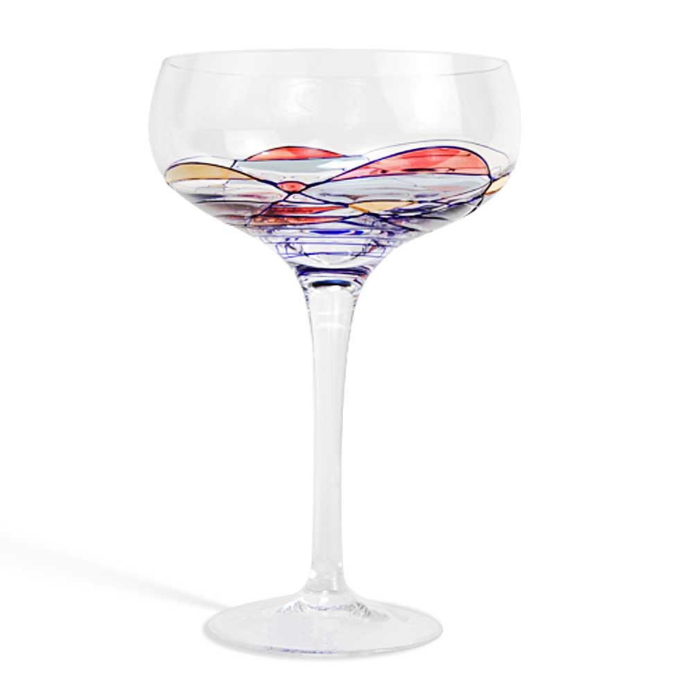 Milano Crystal Champagne Glasses 7 oz. (Set of 2)