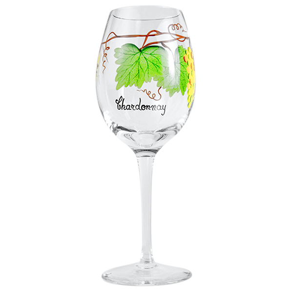 Dionysus Crystal Chardonnay Wine Glasses 17 oz. (Set of 2)