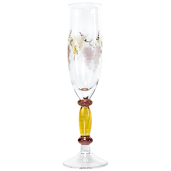 Georgio Crystal Champagne Toasting Flutes 6 oz. (Set of 2)