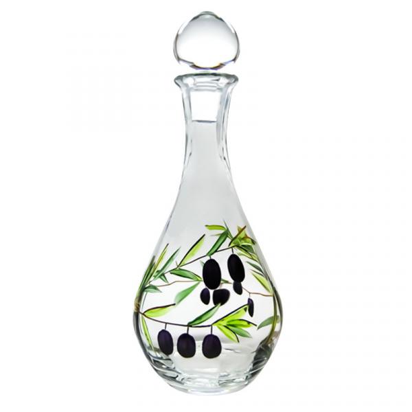 Olivia Romanian Crystal Wine Decanter 48 oz.