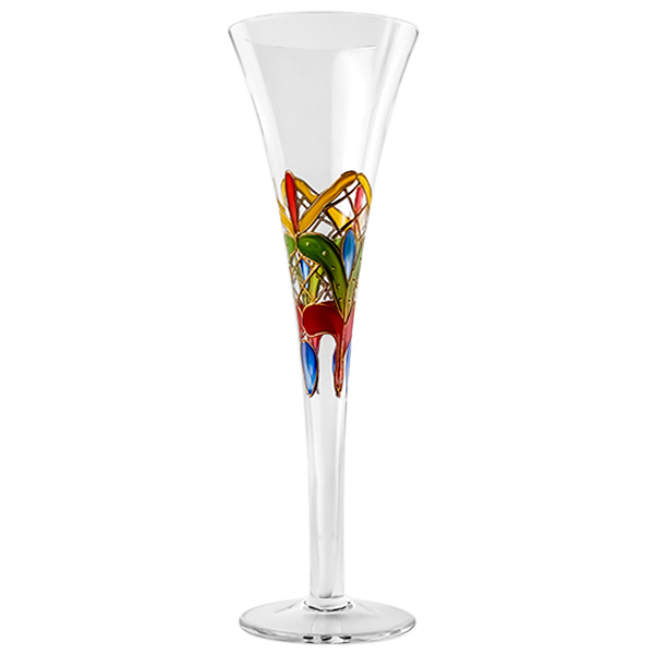 Orleans Crystal Champagne Halo Flutes  10 oz.(Set of 2)