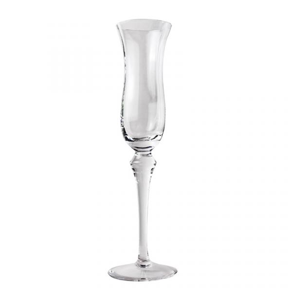 Cathy Crystal Champagne Flutes  8 oz. (Set of 2)