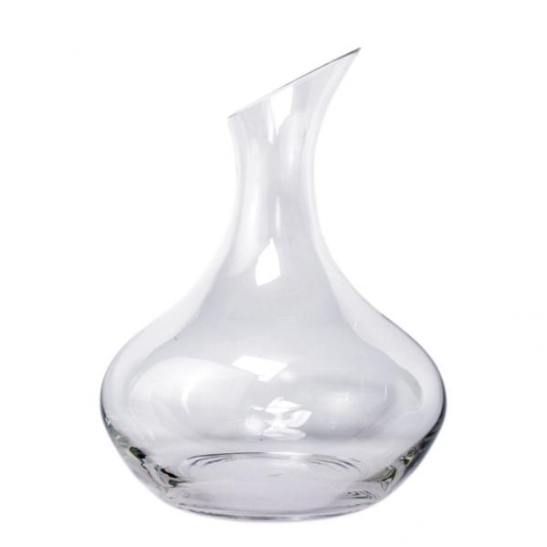 Large Romanian Crystal Breathing Wine Decanter 88 oz.