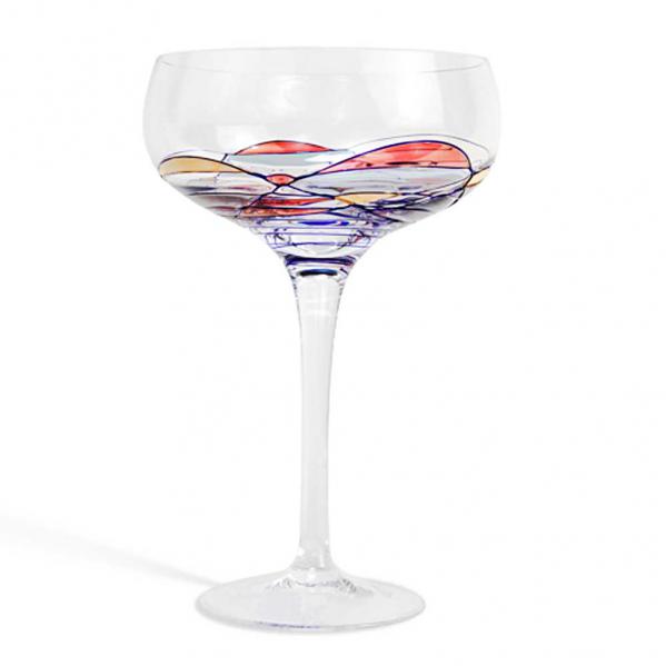 Milano Crystal Champagne Glasses 7 oz. (Set of 2)