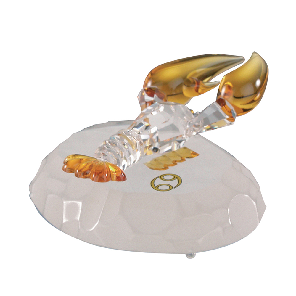 Preciosa Crystal Zodiac Cancer the Crab Figurine