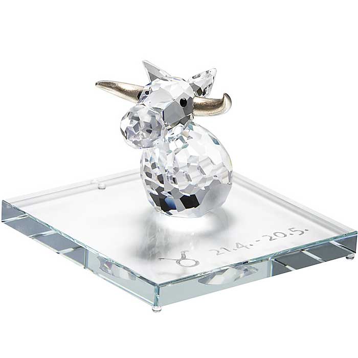 Preciosa Crystal Zodiac Taurus Figurine