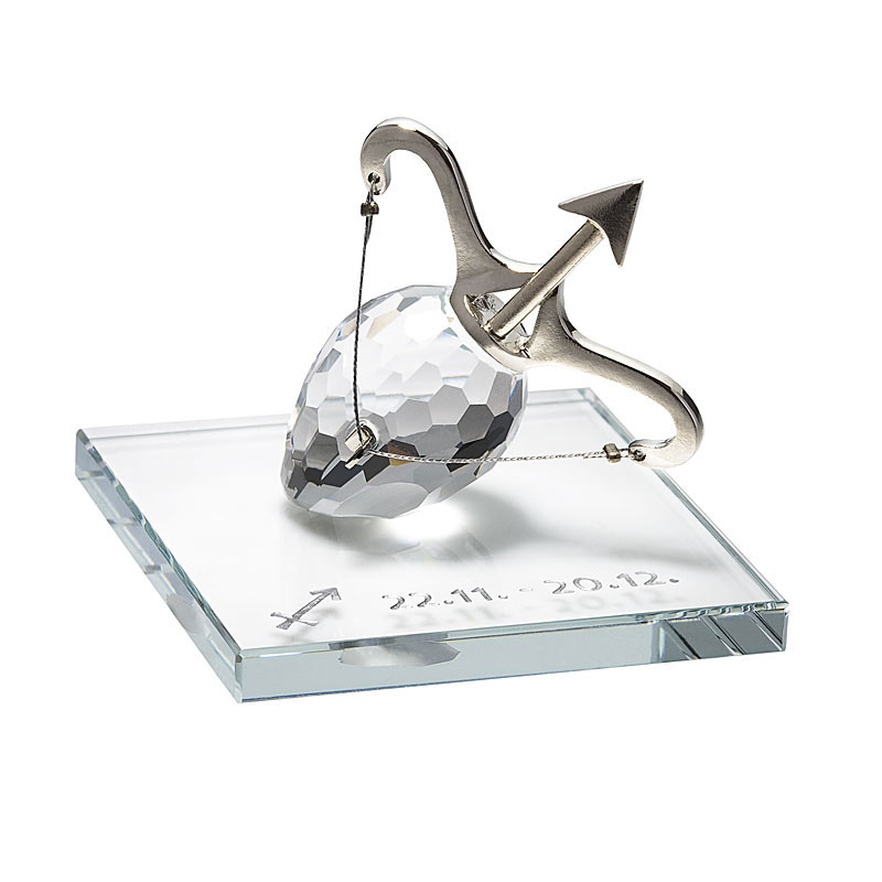 Preciosa Crystal Zodiac Sagittarius Figurine