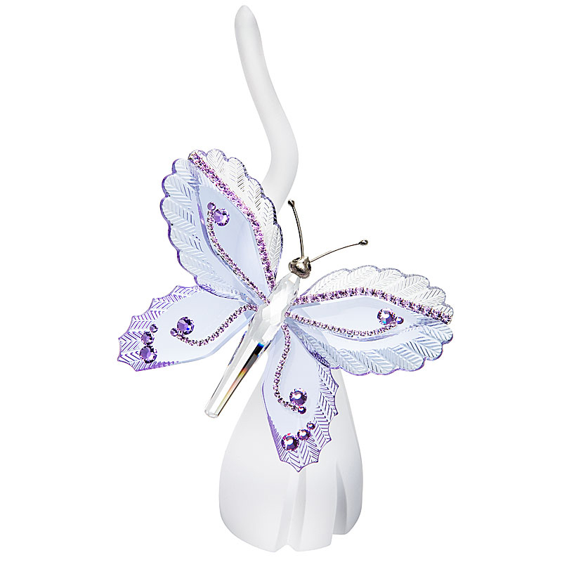 Preciosa Crystal Lavender Butterfly - 2012 Designer Series