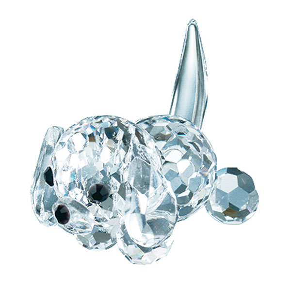 Preciosa Crystal Puppy Figurine