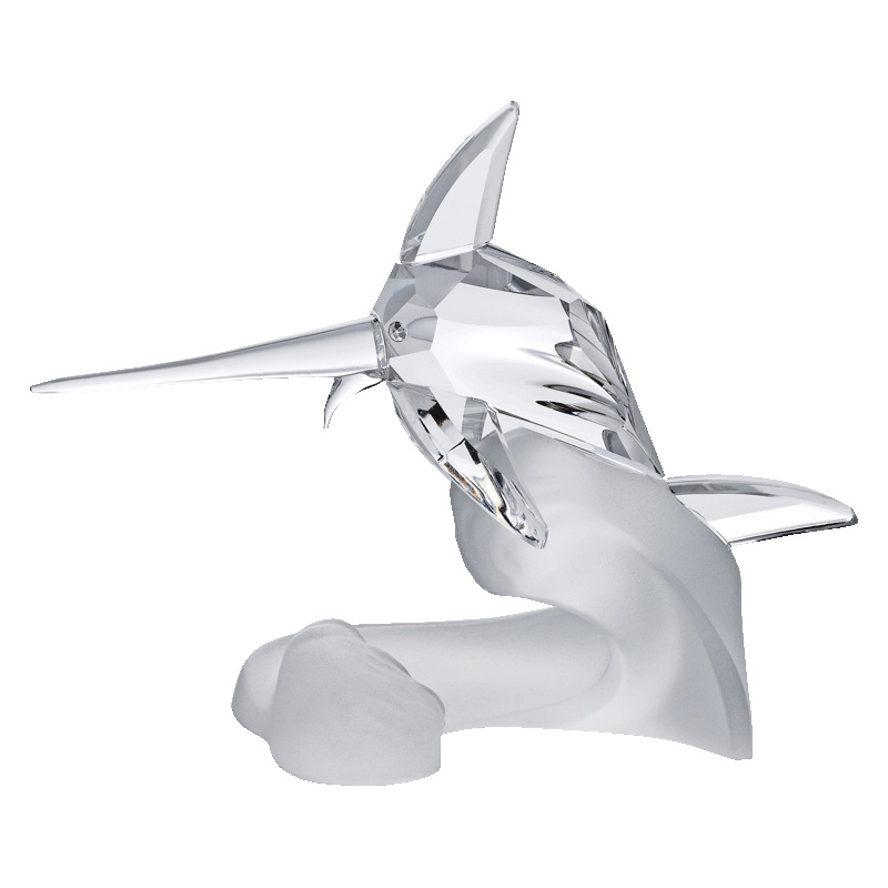 Preciosa Crystal Swordfish Figurine