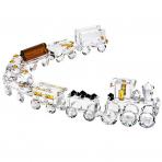 Preciosa Crystal Train Set - 8 Piece