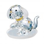 Preciosa Crystal Dog Figurine with Floppy Ears