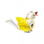 Preciosa Crystal Yellow Bird Figurine with Magnet