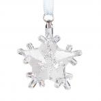 Preciosa Crystal Snowflake Star Ornament