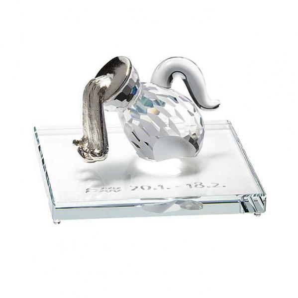 Preciosa Crystal Zodiac Aquarius Figurine