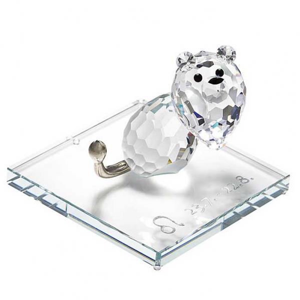 Preciosa Crystal Zodiac Leo Figurine