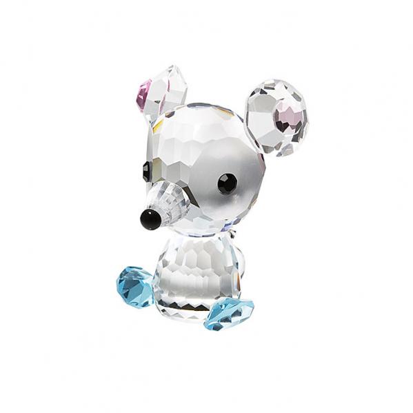 Preciosa Crystal Mouselet Nibble Birthday Figurine
