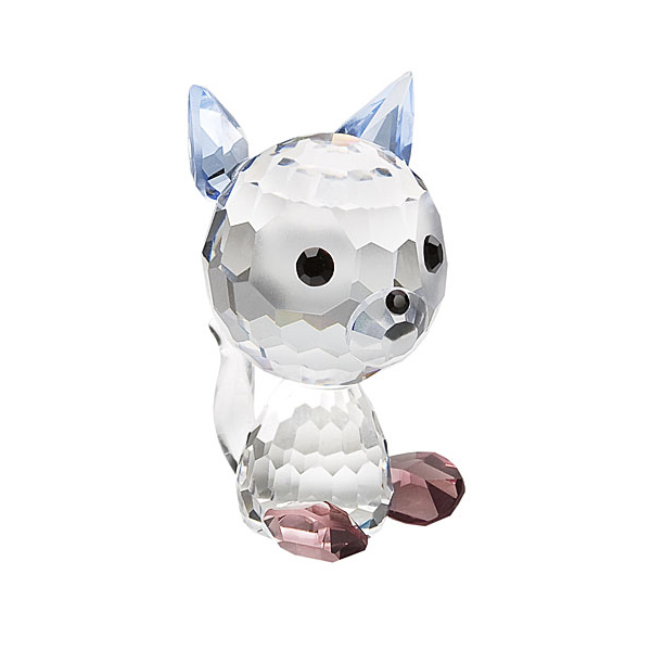 Preciosa Crystal Kitty Muffin Birthday Figurine