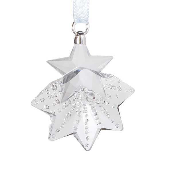 Preciosa Small Crystal Snowflake Ornament