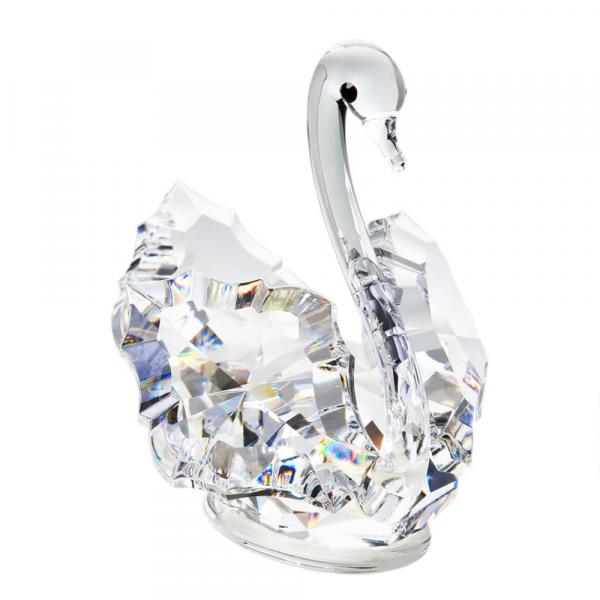 Crystal Swan Figurine - 2 inches by Preciosa Crystal