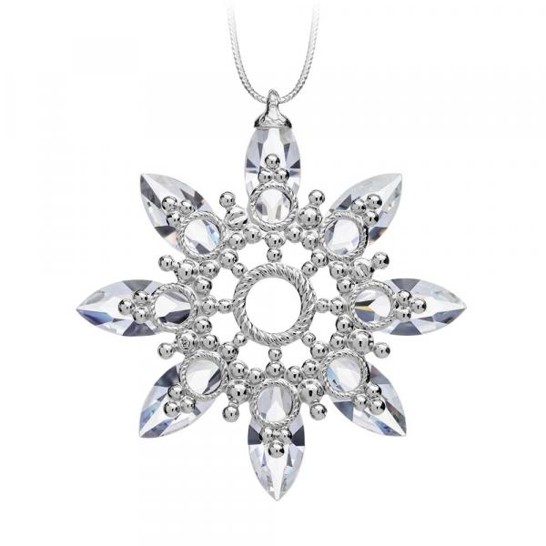 Crystal Christmas Ornament named Starburst by Preciosa, Czech Crystal