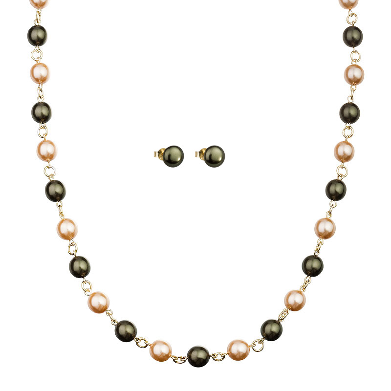 Buy Classique Gold-plated Mother of Pearl Jewellery Set Online at Best  Prices in India - JioMart.