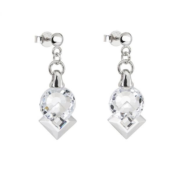 Preciosa Crystal Clear Earrings - Jenny